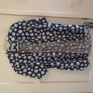 Old Navy pattern flower bottom down